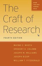 The Craft of Research, Fourth Edition