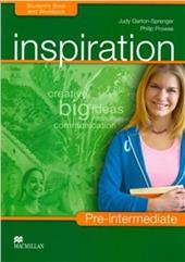 Inspiration. Pre-intermediate. Student's book-Workbook-Extra book. Con CD Audio. Con CD-ROM