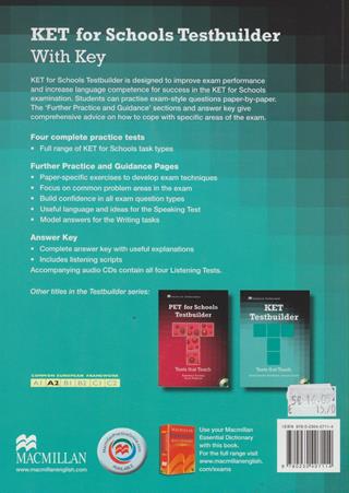 KET for schools. Testbuilder. Livello A2. Per la Scuola media. Con CD Audio - S. Dymond, Liz Gallivan - Libro Macmillan 2011 | Libraccio.it