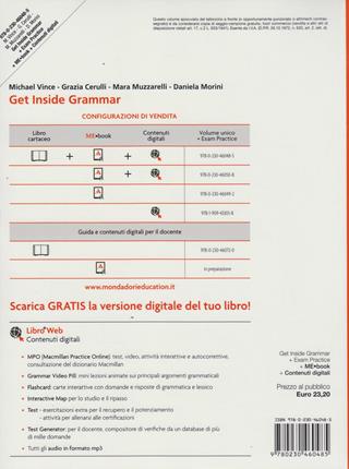 Get inside grammar. A1-B2+. Student's book-Exam practice. Con espansione online - M Vince - Libro Macmillan 2013 | Libraccio.it