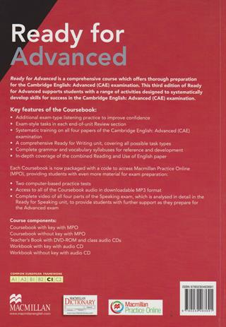 Ready for advanced. Student's book without key. Con CD Audio. Con e-book. Con espansione online - Roy Norris, Amanda French - Libro Macmillan 2014 | Libraccio.it