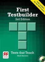 First testbuilder. Without key. Con CD Audio - Mark Harrison - Libro Macmillan 2016 | Libraccio.it