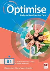 Optimise. B1. Student's book. With key. Ediz. premium. Con e-book. Con espansione online