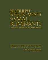 Nutrient Requirements of Small Ruminants