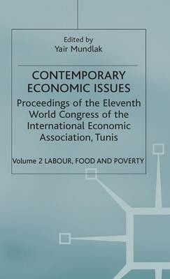 Contemporary Economic Issues  - Libro Palgrave Macmillan, International Economic Association Series | Libraccio.it