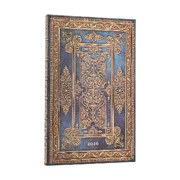 Agenda Paperblanks, 2026 Blue Luxe 12 mesi Maxi, orizzontale  Paperblanks 2025 | Libraccio.it