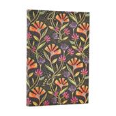 Agenda accademica Paperblanks, 2026 Wild Flowers 18 mesi Mini, orizzontale