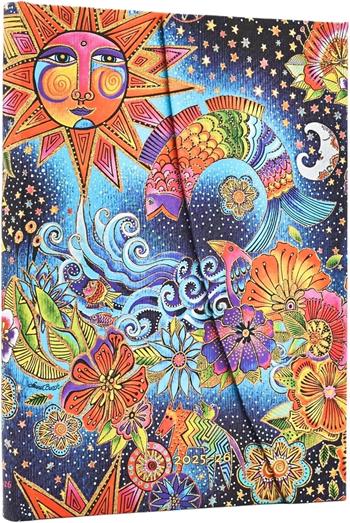 Agenda accademica Paperblanks, 2026 Celestial Magic 18 mesi Midi, orizzontale  Paperblanks 2025 | Libraccio.it