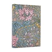 Agenda Paperblanks, 2026 Morris Pink Honeysuckle 12 mesi Mini, giornaliera
