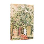 Agenda Paperblanks, 2026 Cezanne Flowers 12 mesi Mini, orizzontale
