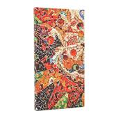 Agenda Paperblanks, 2026 Gaudi&#146;s Sun 12 mesi Slim, orizzontale