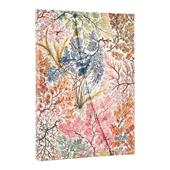 Agenda Paperblanks, 2026 Anemone 12 mesi Midi, orizzontale