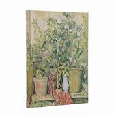 Agenda 2027 18 mesi, Cezannes Terracotta Pots and Flowers, Midi, Horizontal