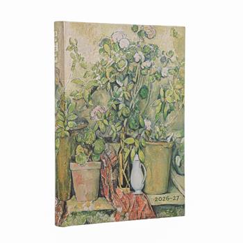 Agenda 2027 18 mesi, Cezanne's Terracotta Pots and Flowers, Midi, Horizontal  Paperblanks 2026 | Libraccio.it