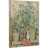Agenda 2027 18 mesi, Cezannes Terracotta Pots and Flowers, Midi, Horizontal