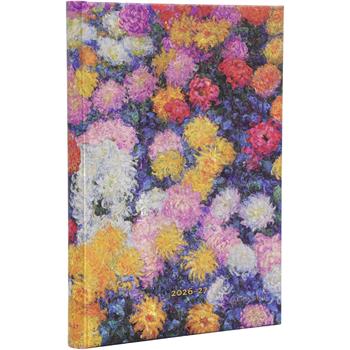 Agenda 2027 18 mesi, Monets Chrysanthemums, Midi, Horizontal  Paperblanks 2026 | Libraccio.it