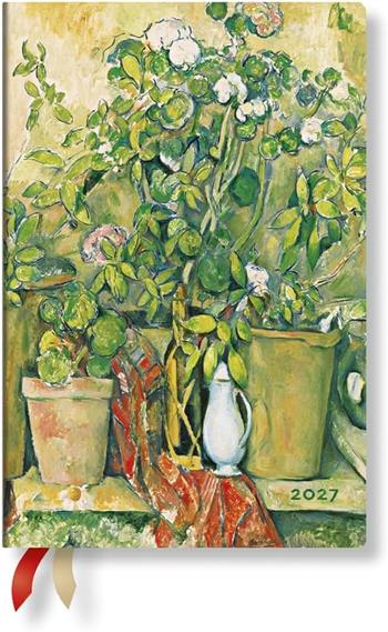 Agenda 2027 12 mesi, Cezannes Terracotta Pots and Flowers, Mini, Horizontal  Paperblanks 2026 | Libraccio.it