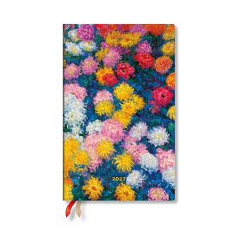 Agenda 2027 12 mesi, Monets Chrysanthemums, Maxi, Verso  Paperblanks 2026 | Libraccio.it