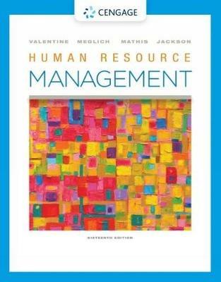 Human Resource Management - Sean Valentine, Patricia Meglich, Robert L. Mathis - Libro Cengage Learning, Inc | Libraccio.it