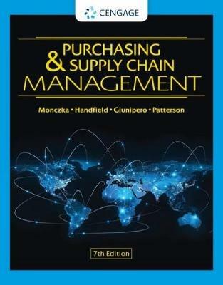 Purchasing and Supply Chain Management - Robert Monczka, Robert Handfield, Larry Giunipero - Libro Cengage Learning, Inc | Libraccio.it