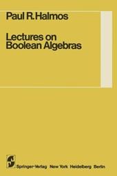 Lectures on Boolean Algebras