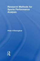 Research Methods for Sports Performance Analysis - Peter O'Donoghue - Libro Taylor & Francis Ltd | Libraccio.it