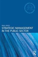 Strategic Management in the Public Sector - Paul Joyce - Libro Taylor & Francis Ltd, Routledge Masters in Public Management | Libraccio.it