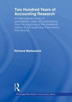 Two Hundred Years of Accounting Research - Richard Mattessich - Libro Taylor & Francis Ltd, Routledge New Works in Accounting History | Libraccio.it