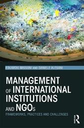 Management of International Institutions and NGOs