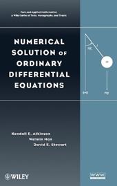 Numerical Solution of Ordinary Differential Equations