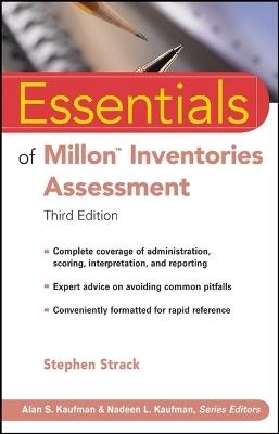 Essentials of Millon Inventories Assessment - Stephen Strack - Libro John Wiley & Sons Inc, Essentials of Psychological Assessment | Libraccio.it