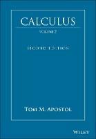 Calculus, Volume 2 - Tom M. Apostol - Libro John Wiley & Sons Inc | Libraccio.it