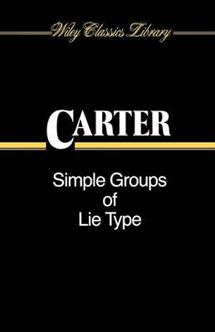 Simple Groups of Lie Type - Roger W. Carter - Libro John Wiley & Sons Inc, Wiley Classics Library | Libraccio.it