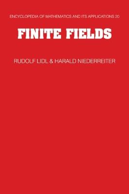 Finite Fields - Rudolf Lidl, Harald Niederreiter - Libro Cambridge University Press, Encyclopedia of Mathematics and its Applications | Libraccio.it