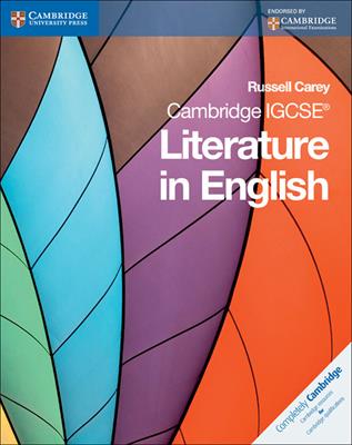 Cambridge IGCSE. Literature in english. Coursebook. - Carey Russell - Libro Cambridge 2015 | Libraccio.it