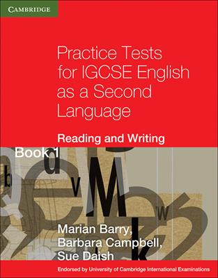 Practice tests for IGCSE. English as a second language: reading and writing. Vol. 1 - Marian Barry, Barbara Campbell, Sue Daish - Libro Cambridge 2015 | Libraccio.it