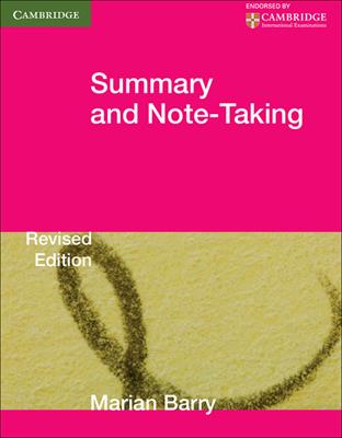 Summary and note-taking. Per le Scuole superiori. - Marian Barry - Libro Cambridge 2015 | Libraccio.it