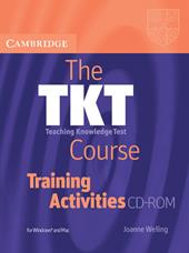 The TKT course modules 1,2, 3. Teaching knowledge test. Cambridge handbooks for language teachers. CD-ROM