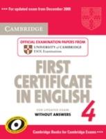Cambridge first certificate in english. For updated exam. Student's book. Vol. 4