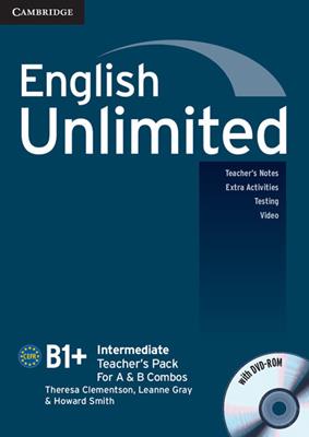 English Unlimited. Level B1+ Teacher's Pack (Teacher's Book + DVD-ROM). Con CD-ROM - Alex Tilbury, David Rea, Leslie A. Hendra - Libro Cambridge 2011 | Libraccio.it