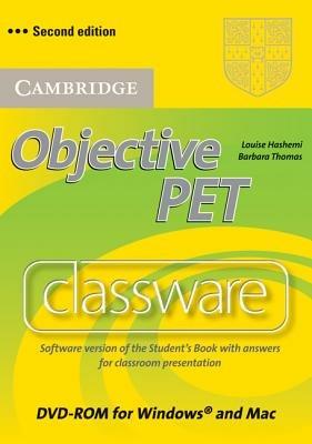 Objective PET. DVD-ROM - Louise Hashemi, Barbara Thomas - Libro Cambridge 2010 | Libraccio.it
