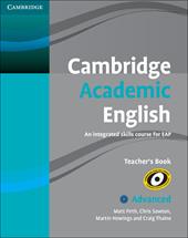 Cambridge Academic English. Level C1. Teacher's book