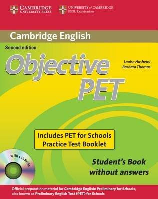 Objective Pet. Student's book-Test booklet. Without answers. Con CD-ROM - Luoise Hashemi, Barbara Thomas - Libro Cambridge 2010 | Libraccio.it