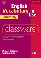 English Vocabulary in Use. Elementary. DVD-ROM - Michael McCarthy, Felicity O'Dell - Libro Cambridge 2013 | Libraccio.it