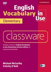 English Vocabulary in Use. Elementary. DVD-ROM