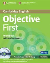 Objective first certificate. Workbook. Without answers. Con CD-ROM
