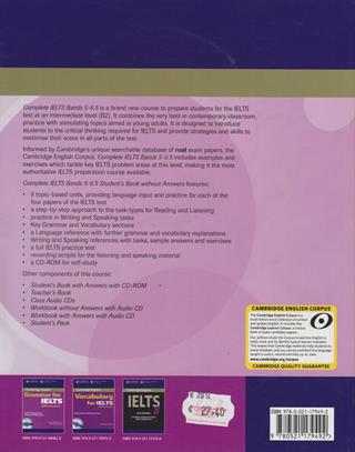 Complete IELTS. Band 5-6.5. Student's book without answers. Per le Scuole superiori. Con CD-ROM - Guy Brook-Hart, Vanessa Jakeman - Libro Cambridge 2012 | Libraccio.it