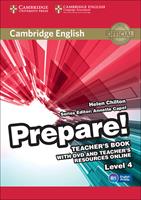 Cambridge English Prepare! 4. Teacher's book. Con espansione online. Con DVD-ROM - Annette Capel, Niki Joseph - Libro Cambridge 2015 | Libraccio.it