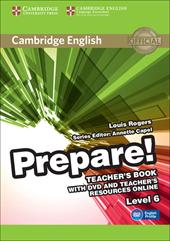 Cambridge English Prepare! Level 6. Teacher's book. Con espansione online. Con DVD-ROM