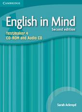 English in mind. Level 4. Testmaker